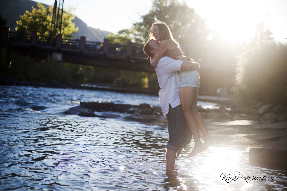 engagement photography in Clear Creek