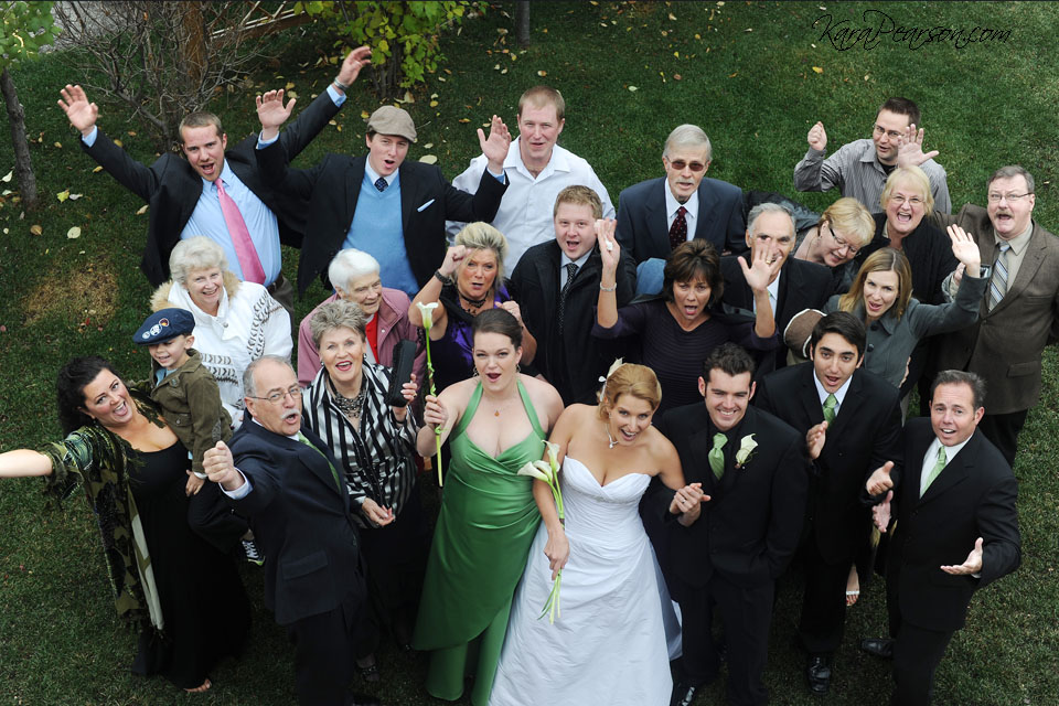entire wedding guest photo