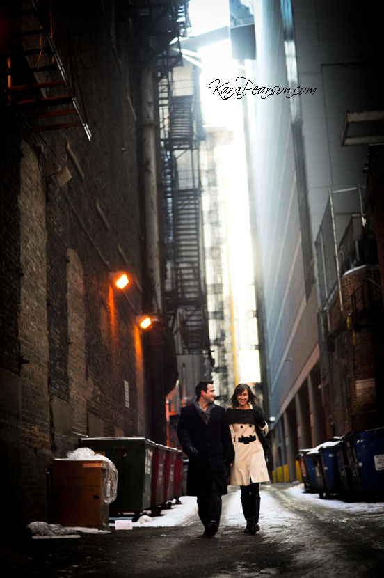 engagement photos in Chicago