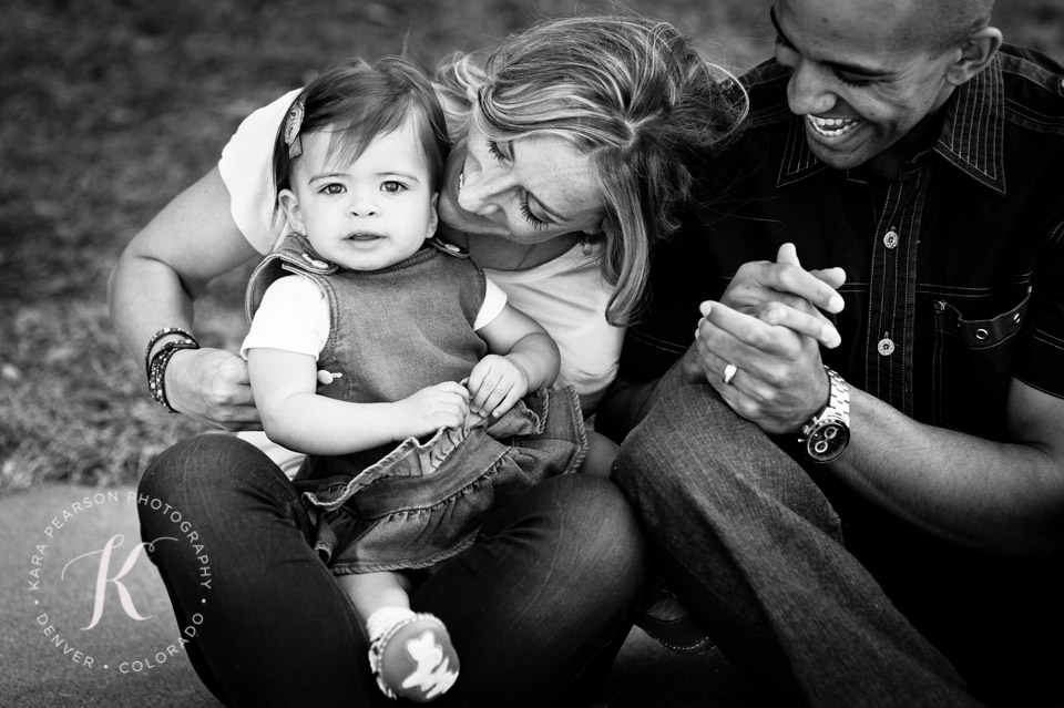 baby portraits with mom and dad