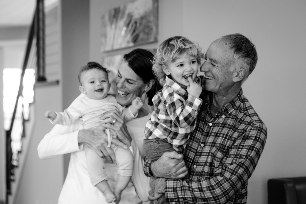 lifestyle portraits with grandparents