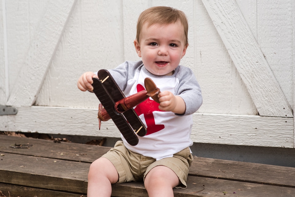 first birthday portraits