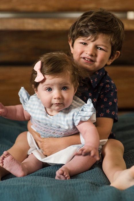 six-month baby portraits denver